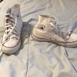 White high top converse